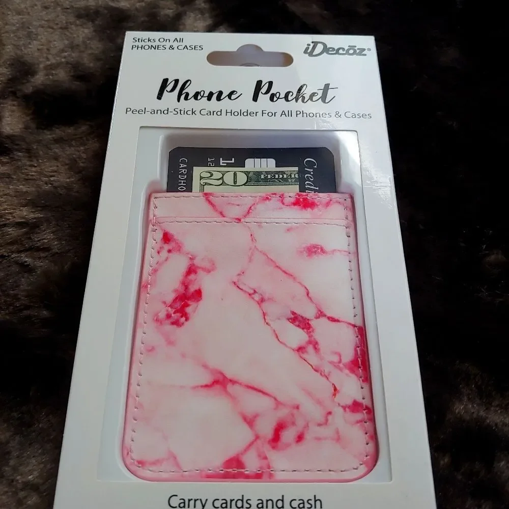 iDecoz Phone Pocket for Cell Phone Pink